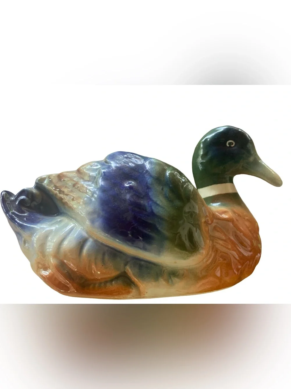 Vintage Duck‎ Planter Royal Copely Pottery Mallard Excellent Mid Century Ceramic
